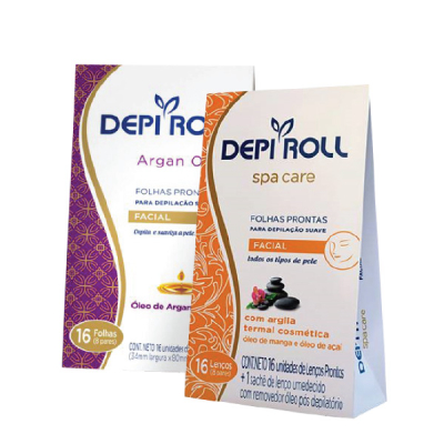 Depi Roll Folha Facial 16 Unidades