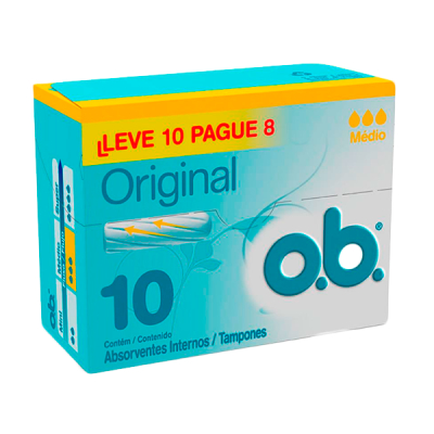 O.B. Absorvente Interno Médio