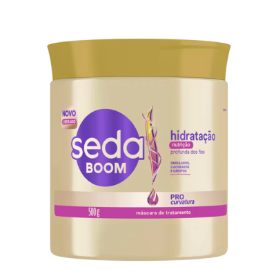 Seda Boom Máscara de Tratamento 500g