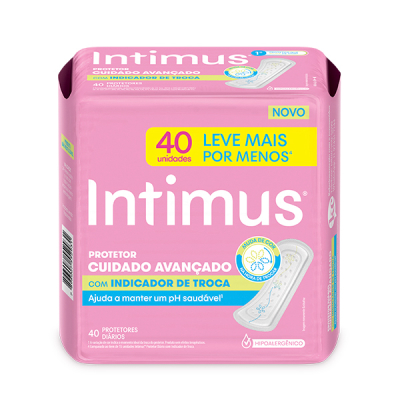 Intimus Protetor Diário 40 Unid.