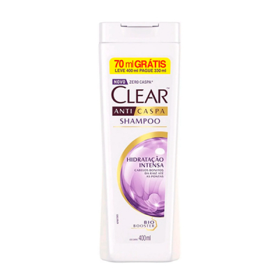 Clear Shampoo Anticaspa Leve 400ml Pague 330ml