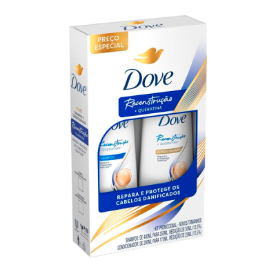 Dove Kit Shampoo 350ml + Condicionador 175ml