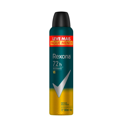 Rexona Desodorante Aerosol Men Embalagem Econômica 250ml