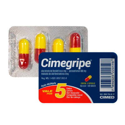 Cimegripe Blister