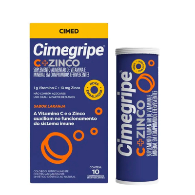 Cimegripe C + Zinco