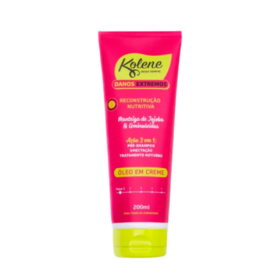 Kolene Creme Tratamento Danos Extremos