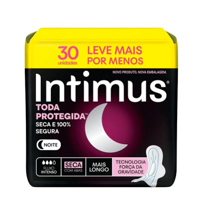 Intimus Absorvente Toda Protegida Noite 32 Unid.