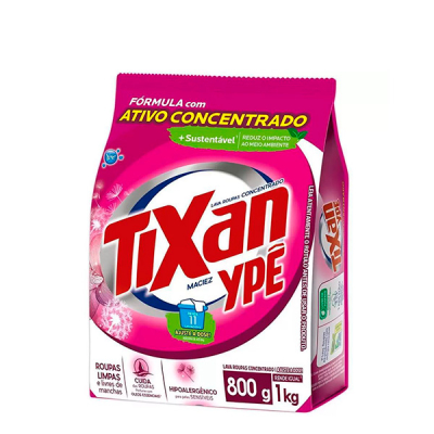 Tixan Ipê Maciez Lava Roupas Pó Sachê