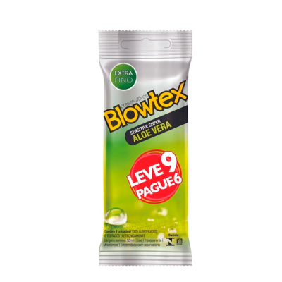 Blowtex Preservativo Sensitive Aloe Vera