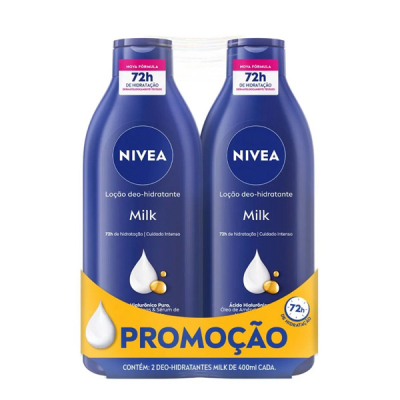 Nivea Pack Hidratante Corporal Milk Duo 