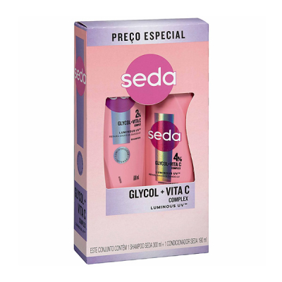 Kit Seda Shampoo 300ml + Condicionador 190ml