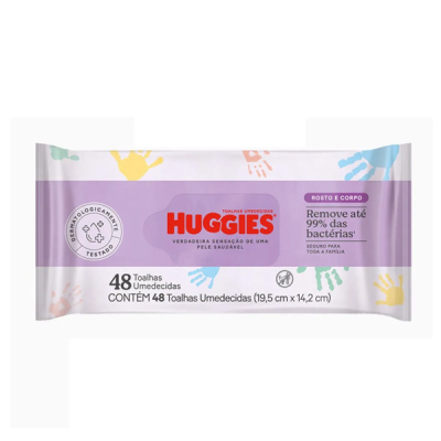 Huggies Toalhas Umedecidas 48 Unid.