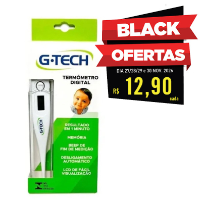 G-Tech Termômetro Clínico Digital